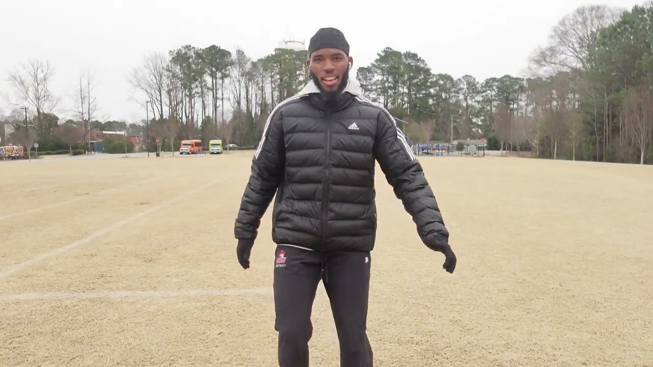 Zaahir Colen| Pro-Day Prep: Solo field work on Super Bowl Sunday