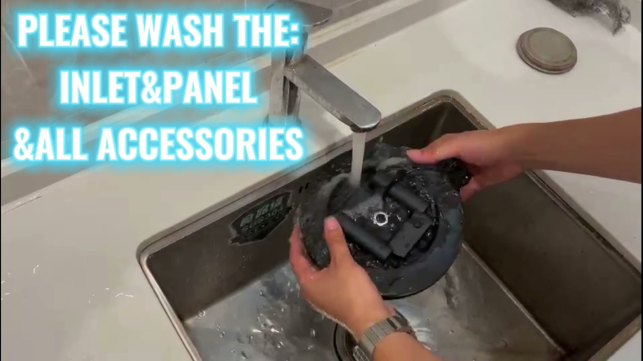 How to disassemble and clean the 4W 3000mAh solar fountain?