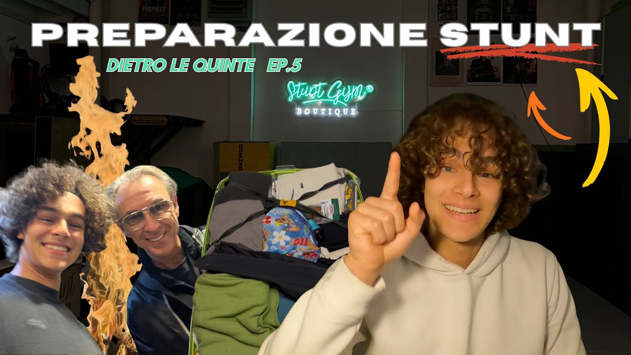 Come mi sono preparato al corso stuntman - Dietro le Quinte Ep.5