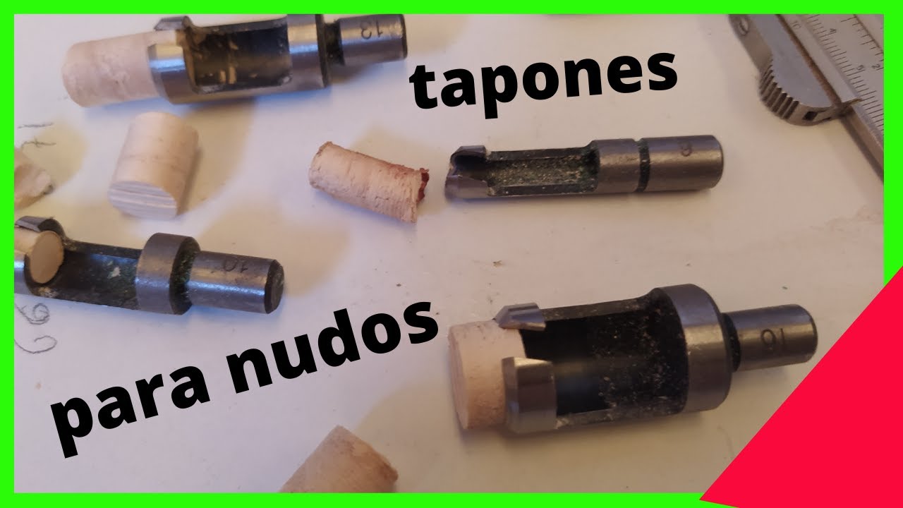 sacabocados para nudos 🎃🎃 fresas para tapones