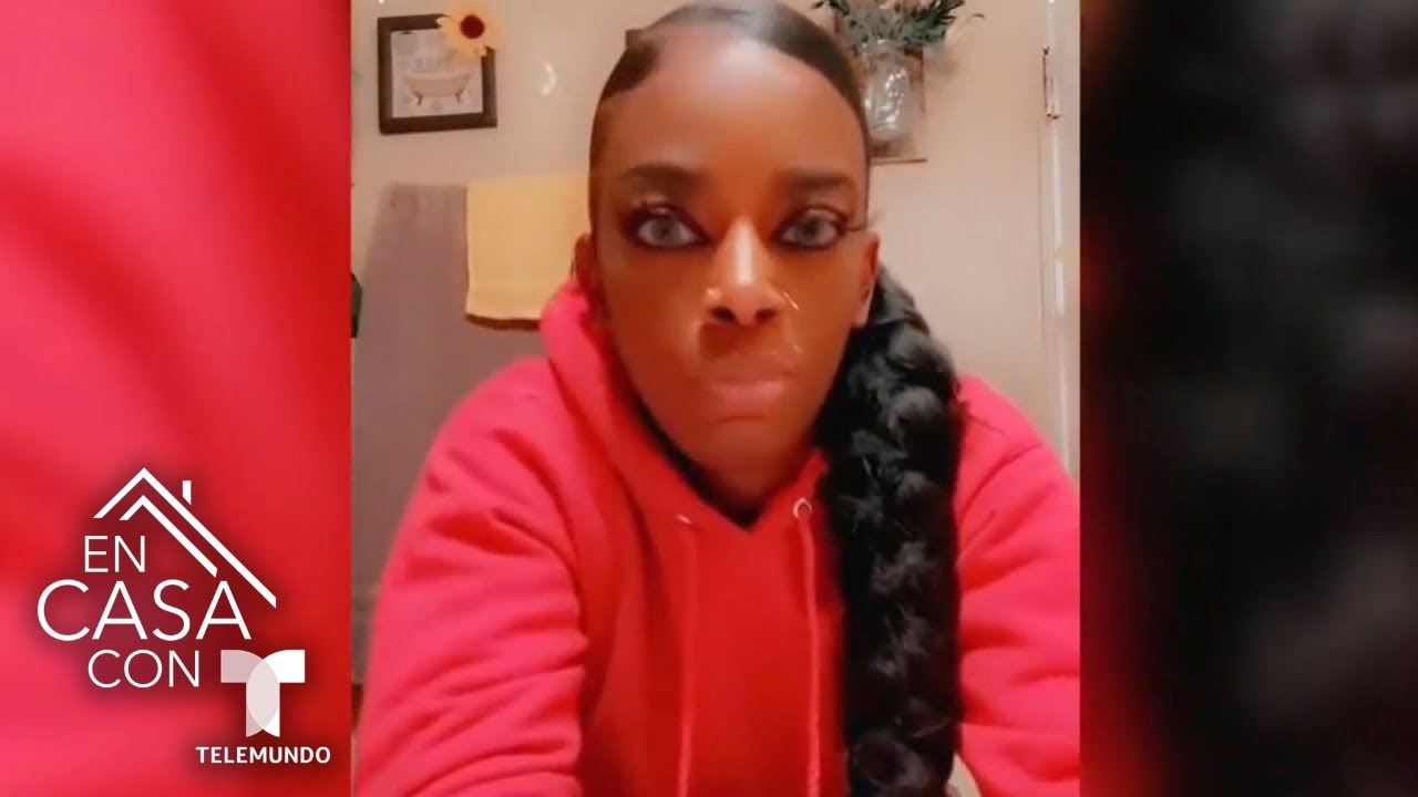 Mujer vive un drama tras usar spray de pegamento en lugar de fijador de pelo | Telemundo