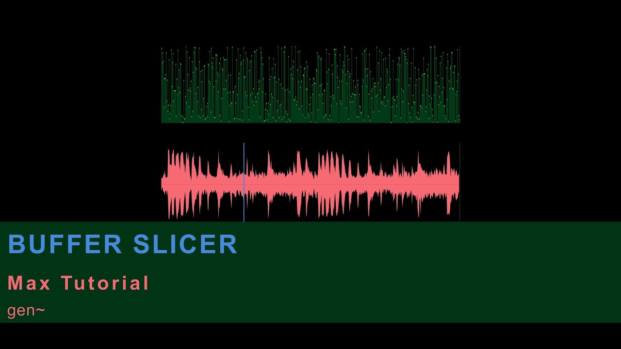 Buffer Slicer in Max/MSP (gen~ Tutorial)