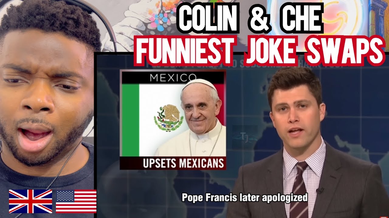 Brit Reacts To COLIN & CHE - DARKEST JOKE SWAPS PART 2!