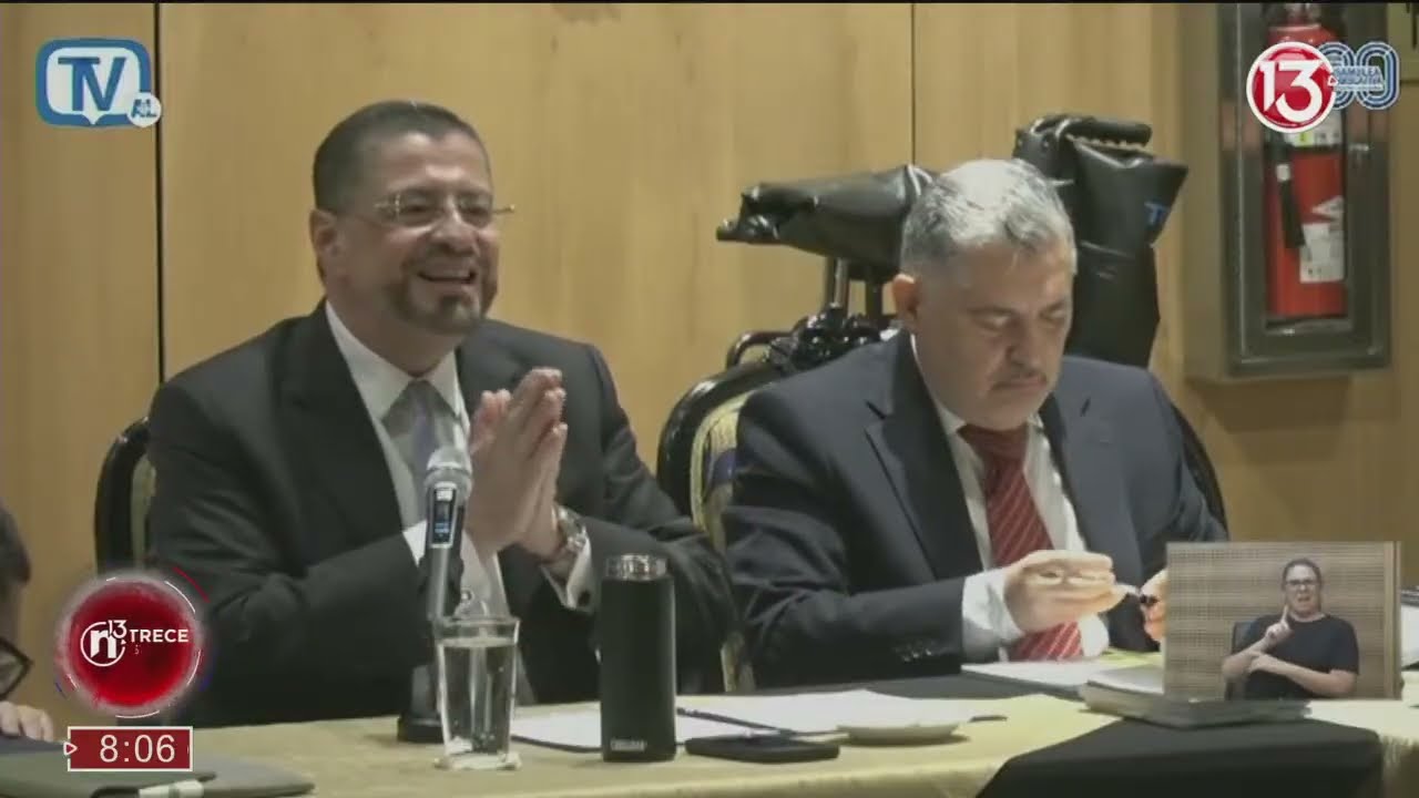 Comparecencia del presidente Rodrigo Chaves Robles
