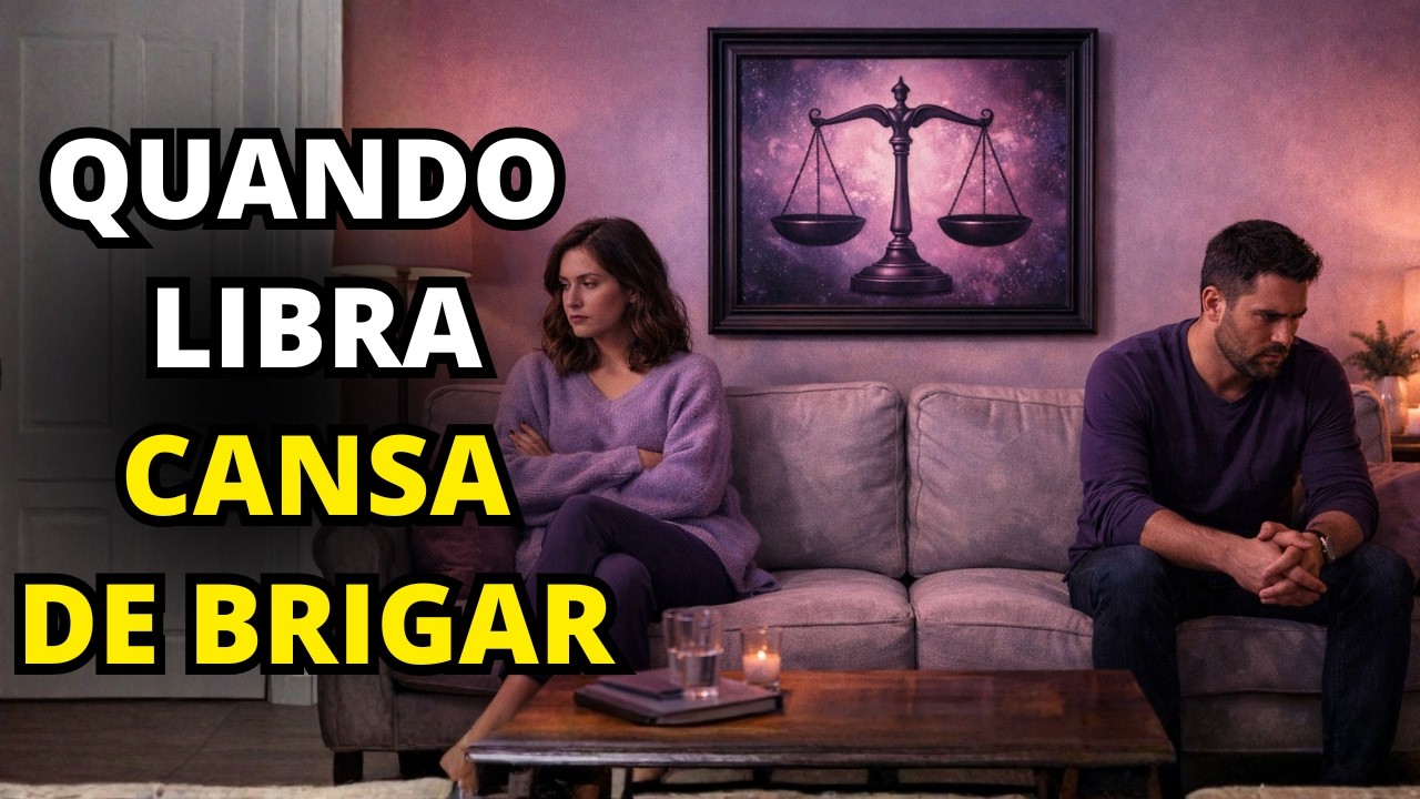 Quando Libra está cansado de brigar, geralmente demonstra estes 5 comportamentos diferentes