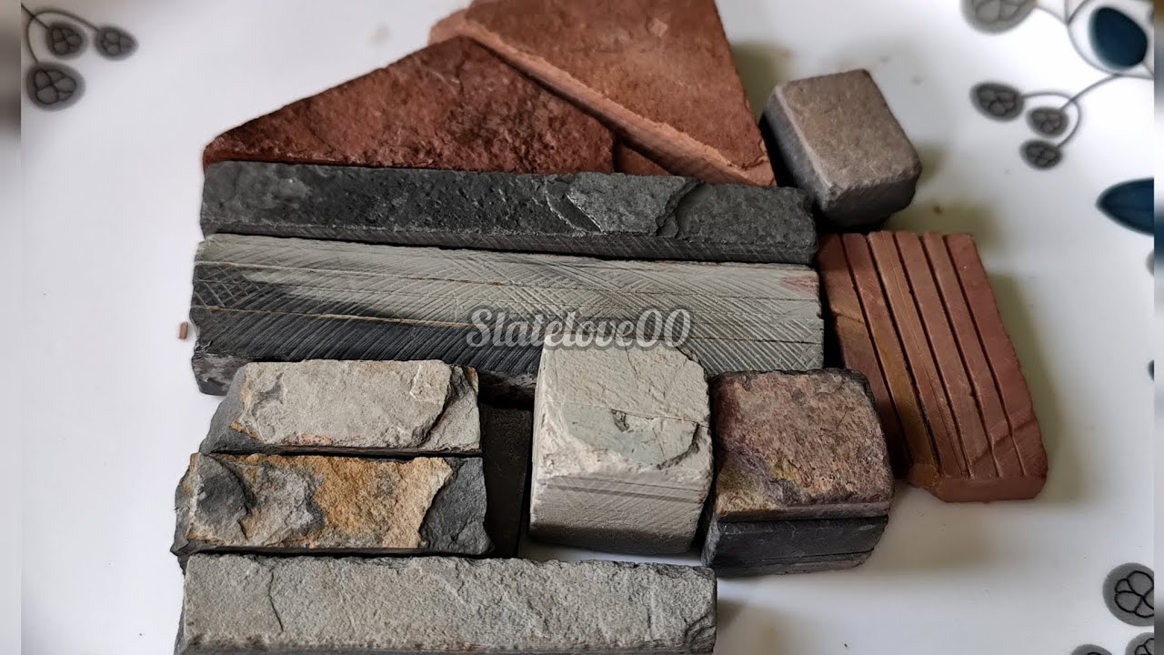 MIX SLATE ITEMS WET CLEANING VIDEO FULL SATISFACTION SOFT CLEANING 💥 SLATE EARTHY AROMA 😌
