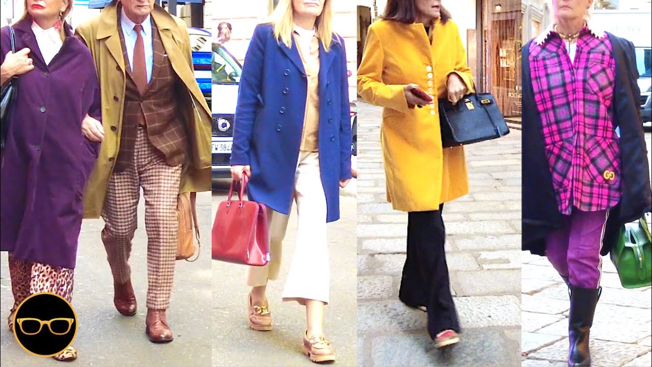 ITALIAN FASHION OVERLOAD OVER 50s | Spring Outfit Street Style MILAN