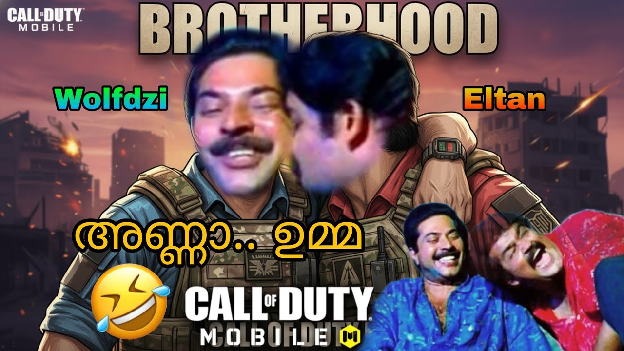 ഒരു മുത്തം കൊടുത്തെന്നും പറഞ്ഞു ഇവിടെ എന്താ പ്രെശ്നം 🤣🤣🤣 CallofDuty Mobile Malayalam Live streaming 
