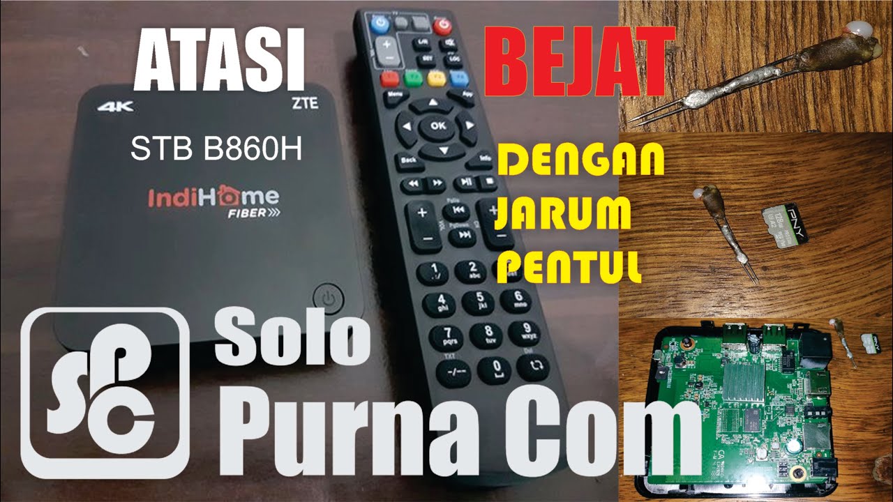 CARA FLASH STB B860H VERSI BEJAT DENGAN JARUM TANPA USB TO TTL
