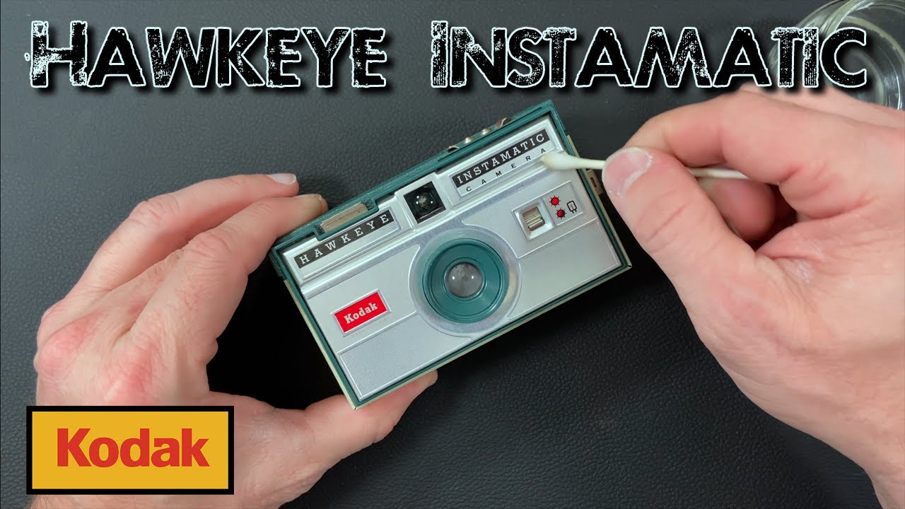 Kodak Hawkeye Instamatic 126 Film Camera cleaning and info