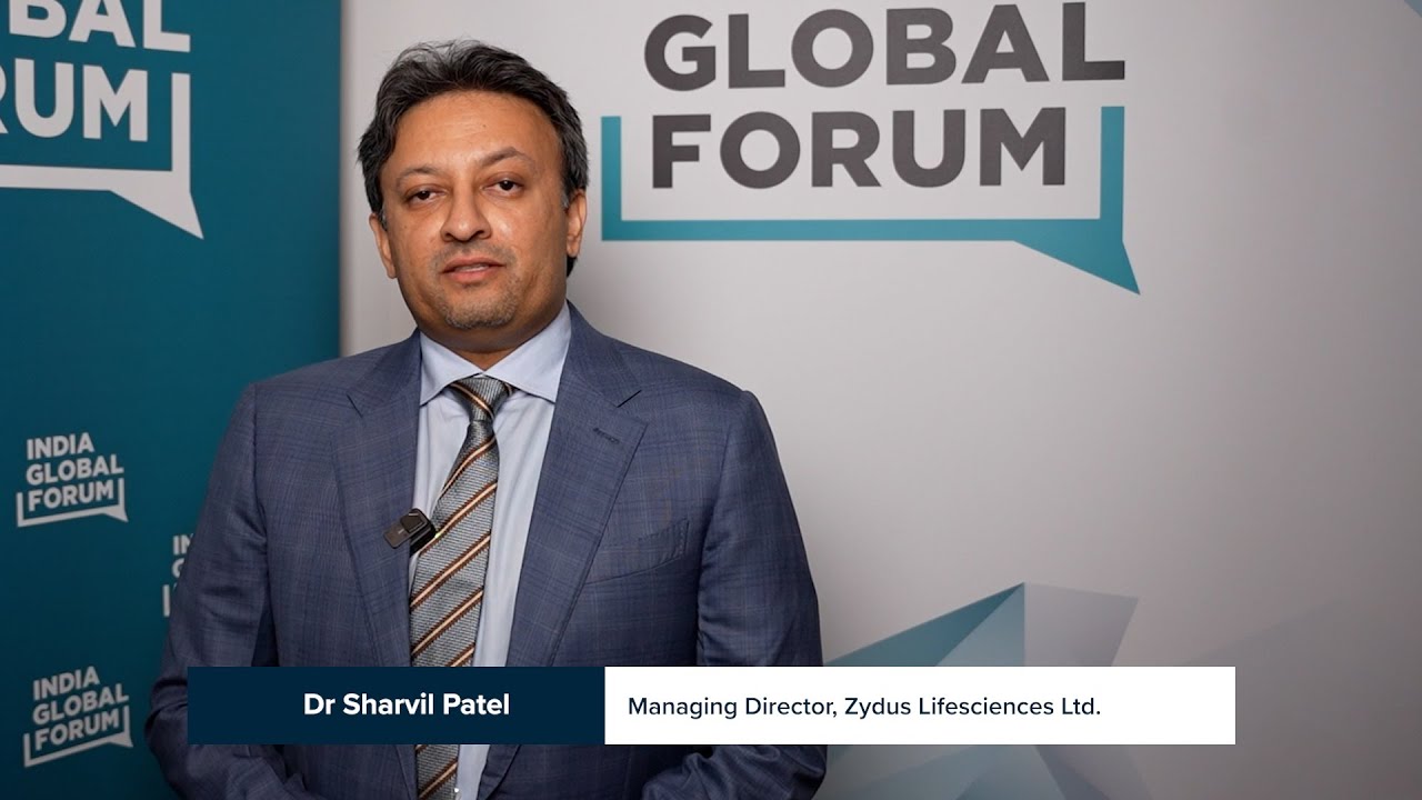 Dr Sharvil Patel, Managing Director, Zydus Lifesciences Ltd at IGF UK-India Week 2023