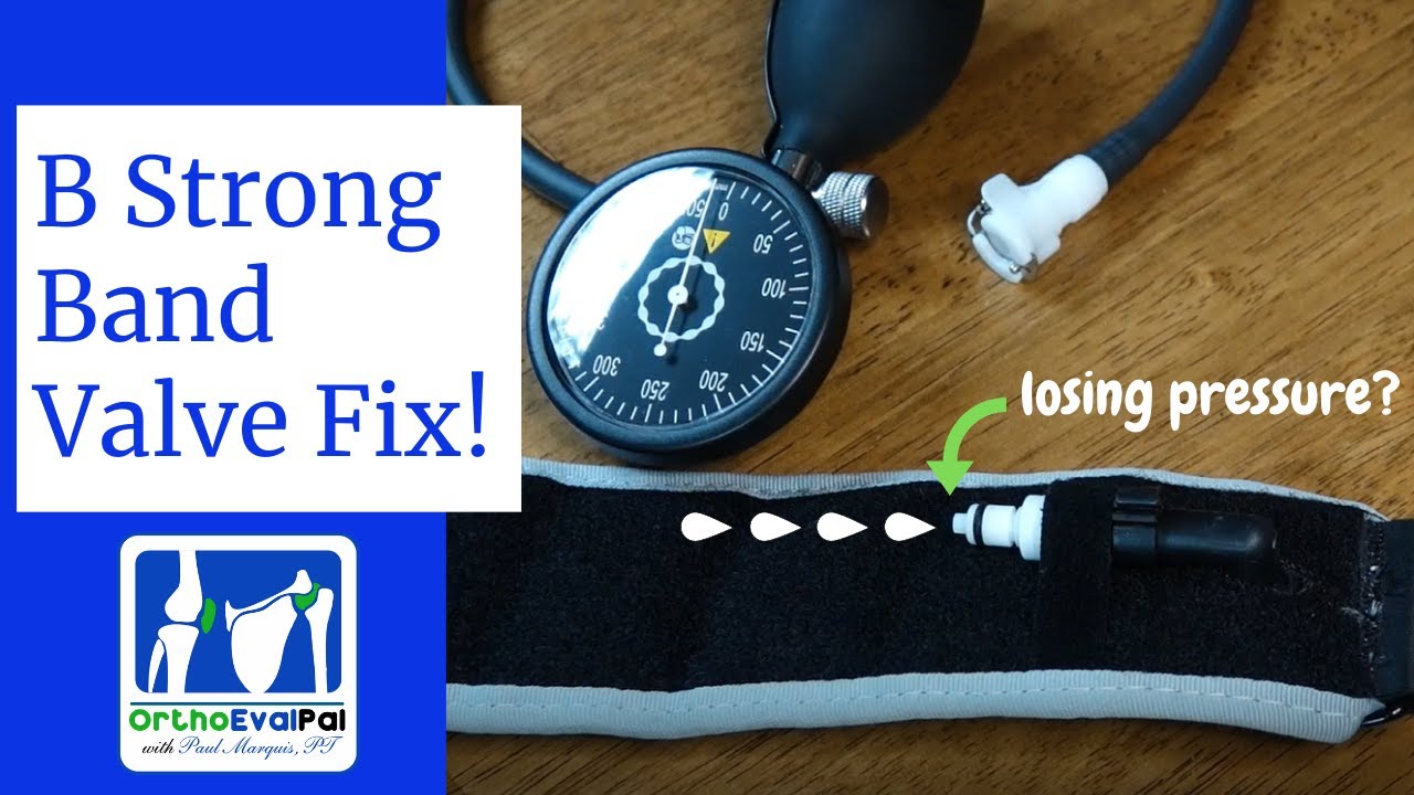 B Strong Blood Flow Restriction Band Valve Fix