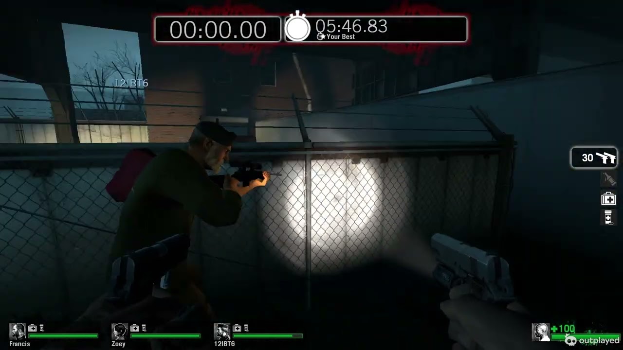 Crash Course Truck Depot GOLD Survival (GLITCH) - LEFT 4 DEAD