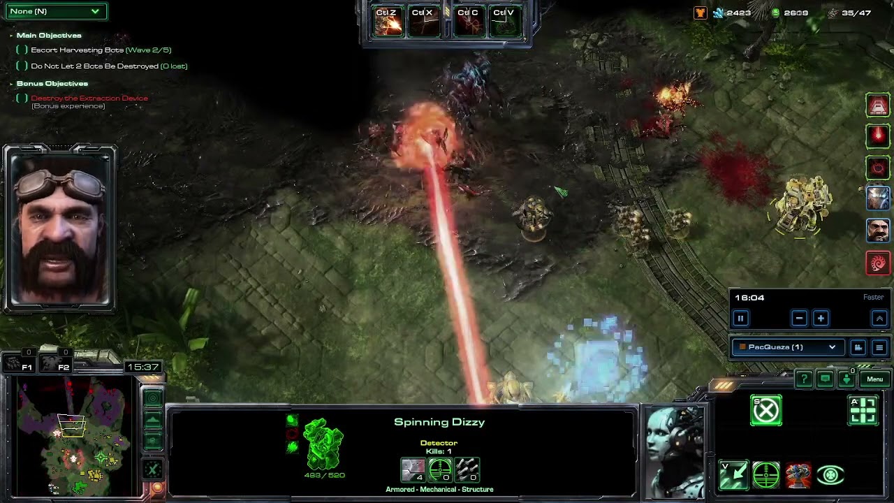 StarCraft 2 Mutation - Encroaching Madness, Turret Spam