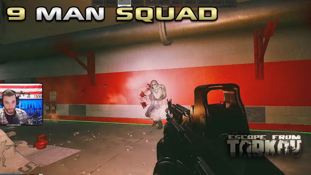 9 Man Squad on Labs - Escape From Tarkov