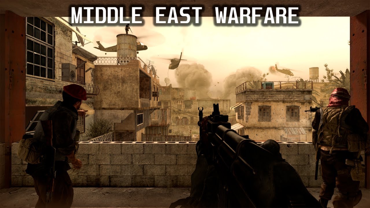 Iraq Battlefield | No HUD Immersion | Call of Duty 4: Modern Warfare Mod