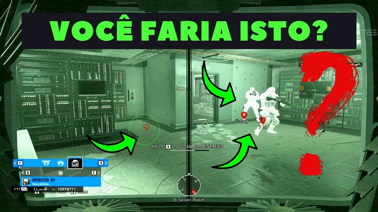 O QUE VOCÊ FARIA? || RAINBOW SIX SIEGE