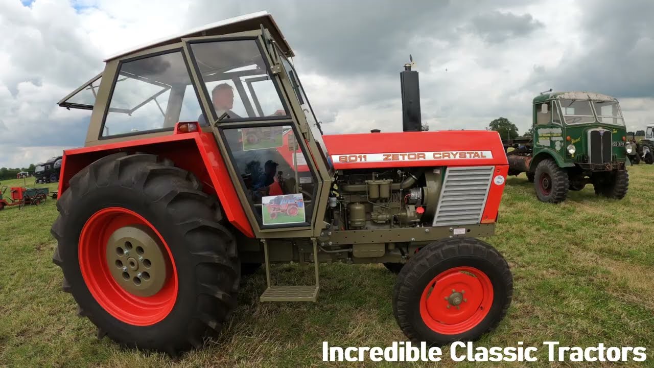 1974 Zetor Crystal 8011 2WD 4.6 Litre 4-Cyl Diesel Tractor (85 HP) beautifully restored