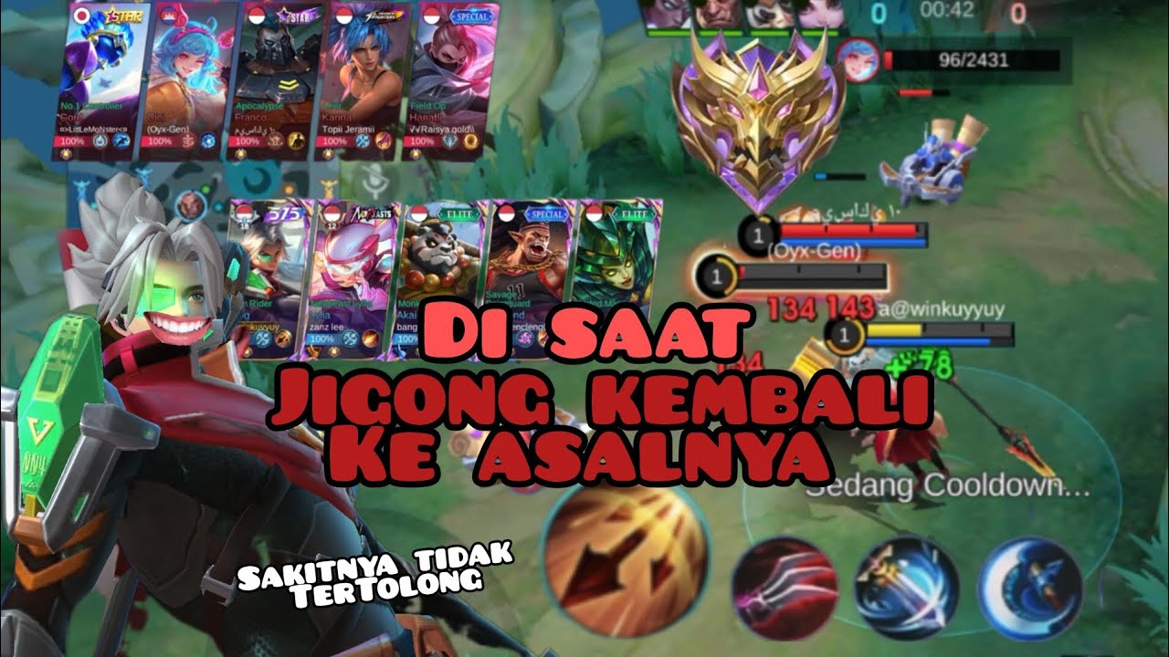 Kembalinya Build pro player zilong💀 musuh pun geleng-geleng #mobilelegends #mlbb 