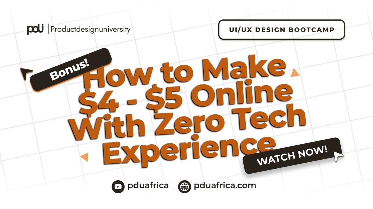 07. How to Make $4 - $5 Online with Zero Tech Experience Design - Lesson 6