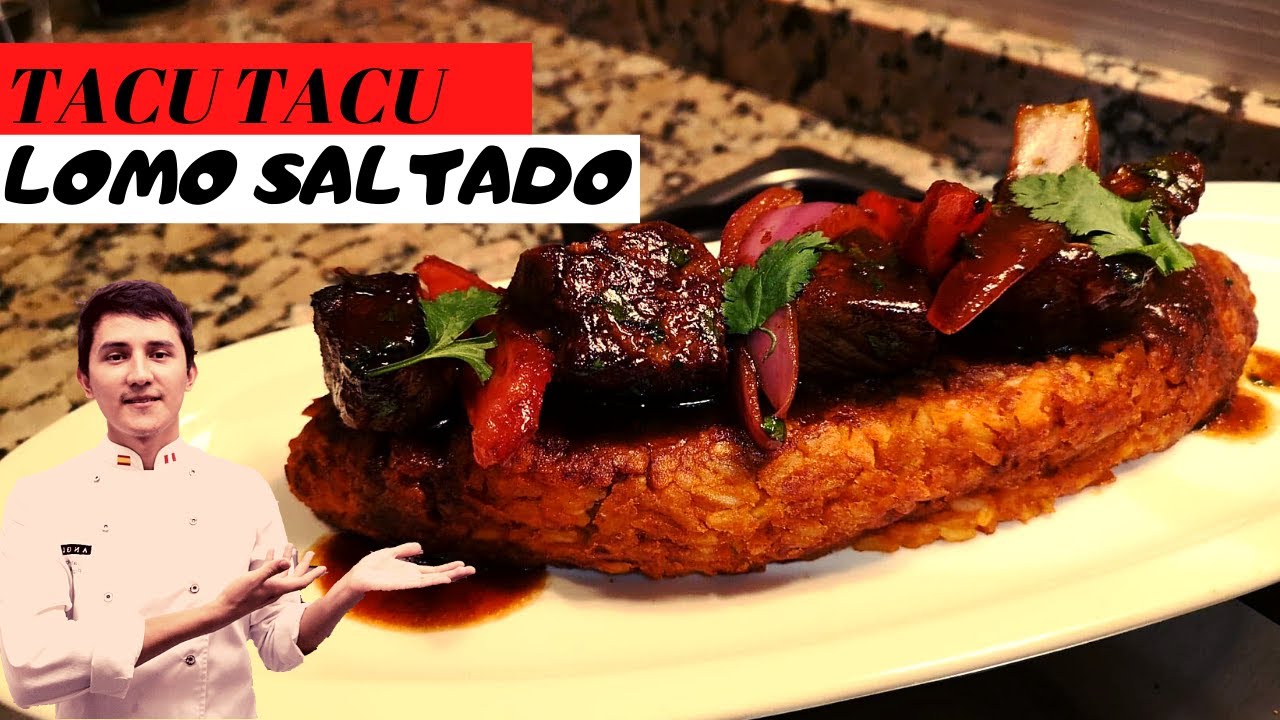 Tacu tacu con lomo saltado- Paso a paso🇵🇪👨‍🍳 #TACUTACU #LOMOSALTADO