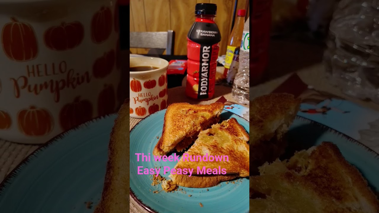 the Weekly Rundown Easy Peasy Meals to your health