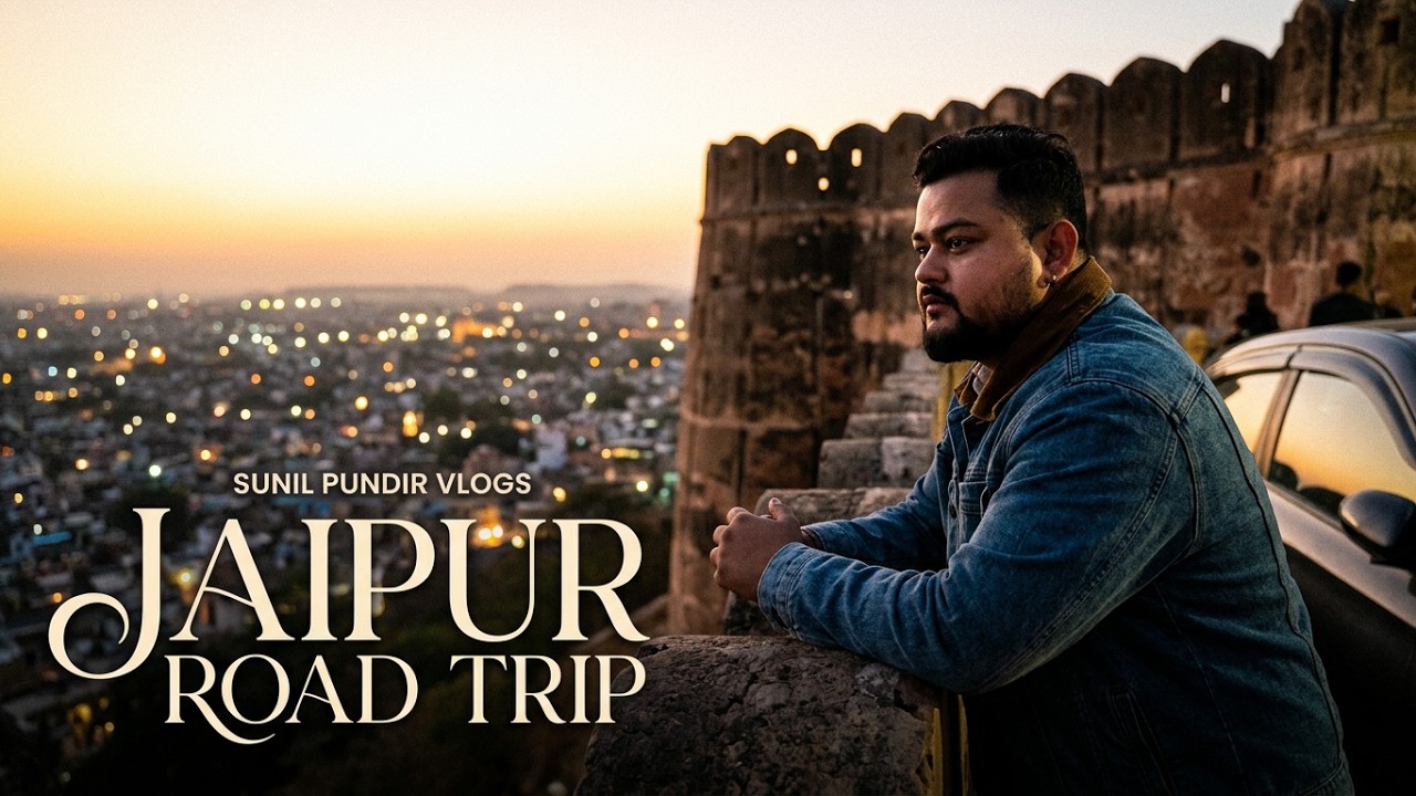Delhi to Jaipur Road Trip | Nahargarh Fort, Hawa Mahal & Famous Rawat Kachori 2026