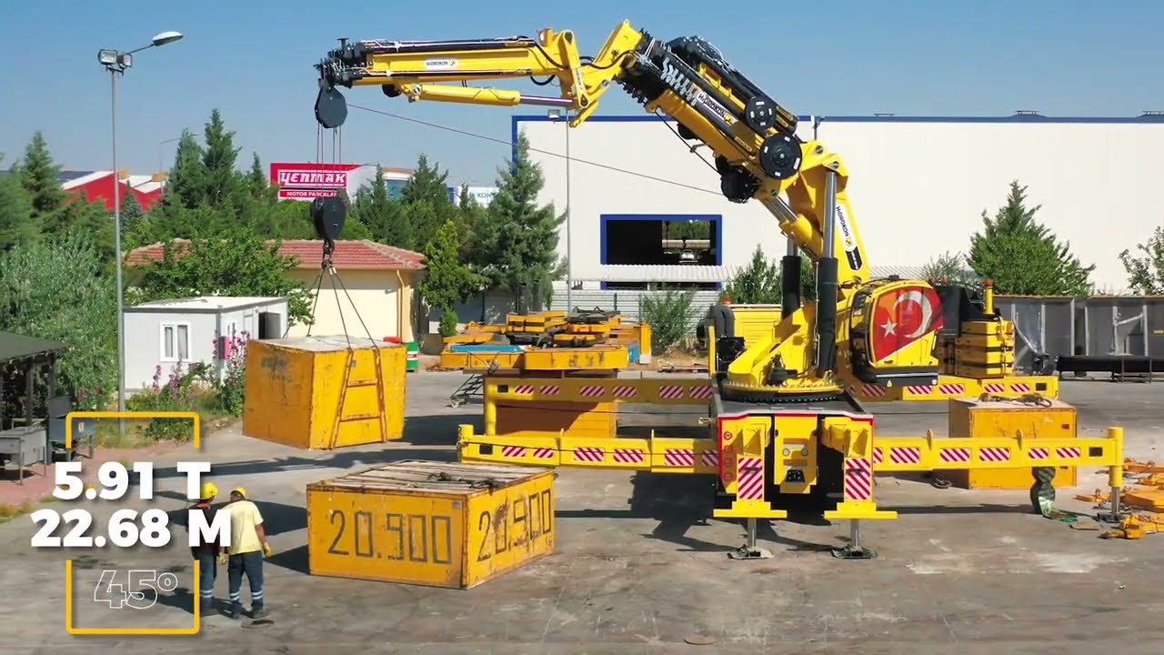 HK 390.00 S9+L6 Katlanır Bomlu Vinç-Knuckle Boom Crane