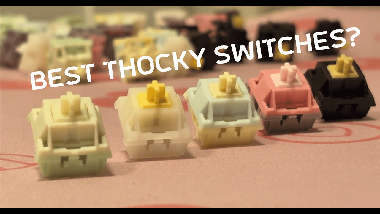 Keygeeks Best Thocky Keyboard Switches | Lucky65 v2 Sound Test | Switch Comparison