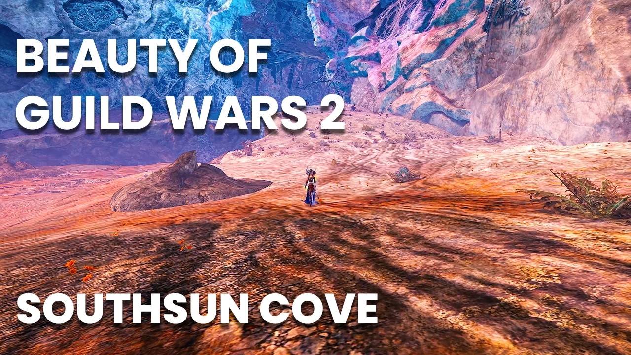 Beauty of Guild Wars 2 – Southsun Cove | Peaceful Exploration & Music