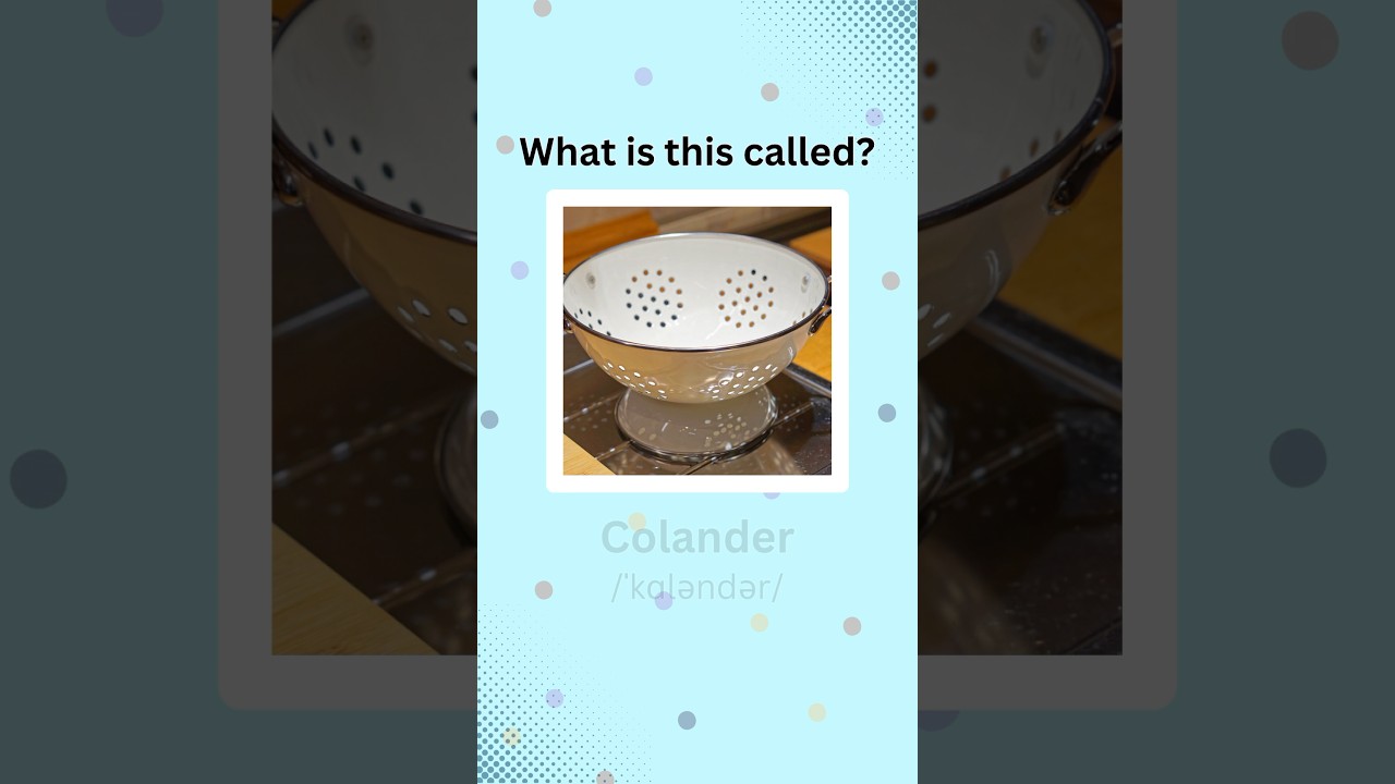 Can you name these daily used kitchen appliances? #learnenglishforfree #vocabulary #learnenglish