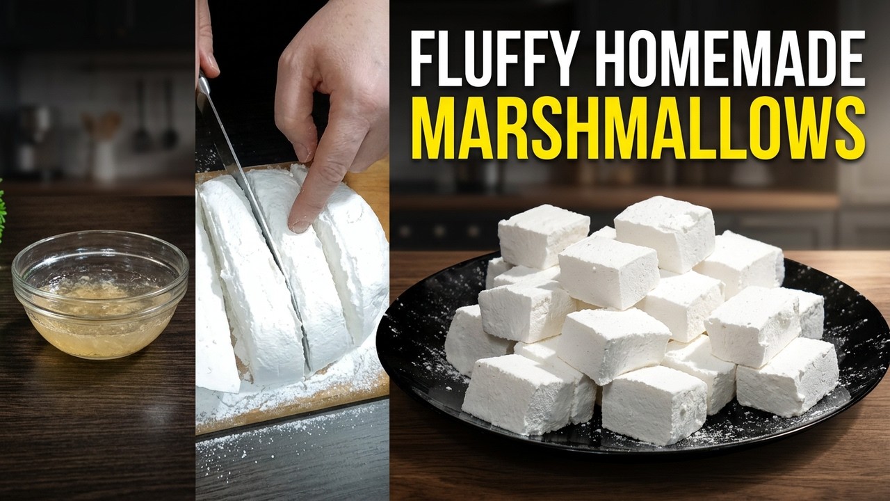 Homemade Marshmallows | Light, Fluffy & Easy Recipe