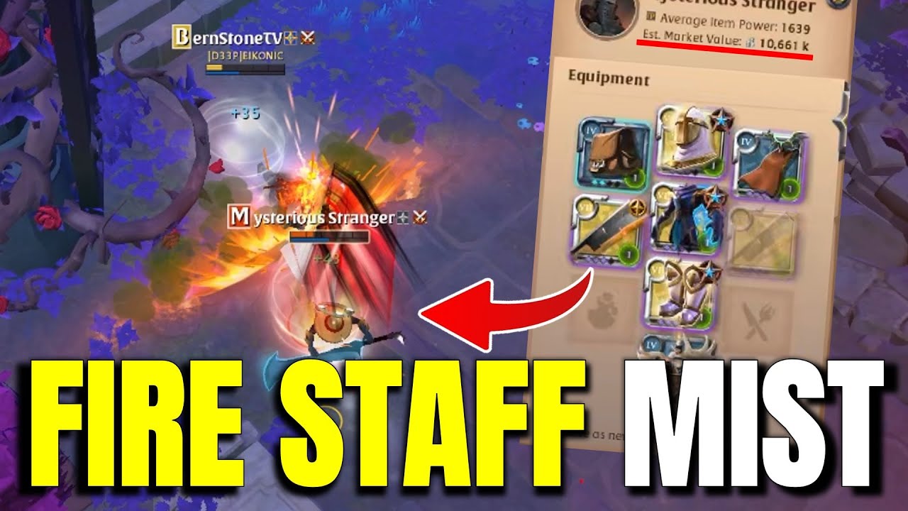 Making Millions with Fire Staff in the Mist | Albion Online | Mist Highlights #14