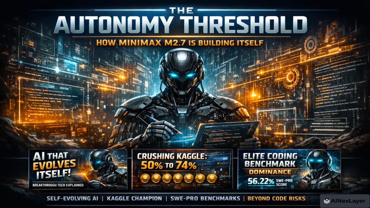 Порог автономности: как MiniMax M2.7 строит себя сам 🤖