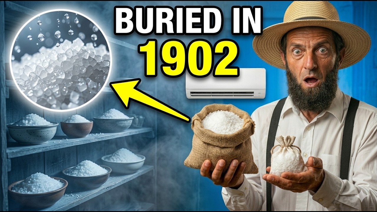 This $4 Bag of Salt Cools Any Home &mdash; The Amish Trick the AC Industry Buried in 1902