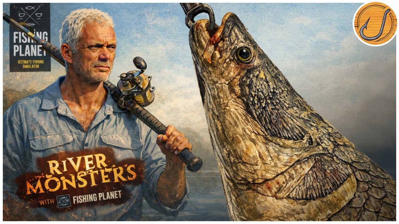 Уникальная арапайма! Amazonian Maze Fishing Planet | (River Monsters S.1 E.5)