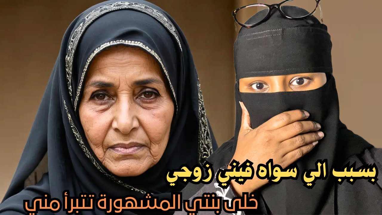 بسبب الي سواه فيني زوجي ....خلى بنتي المشهورة تتبرأ مني ! 