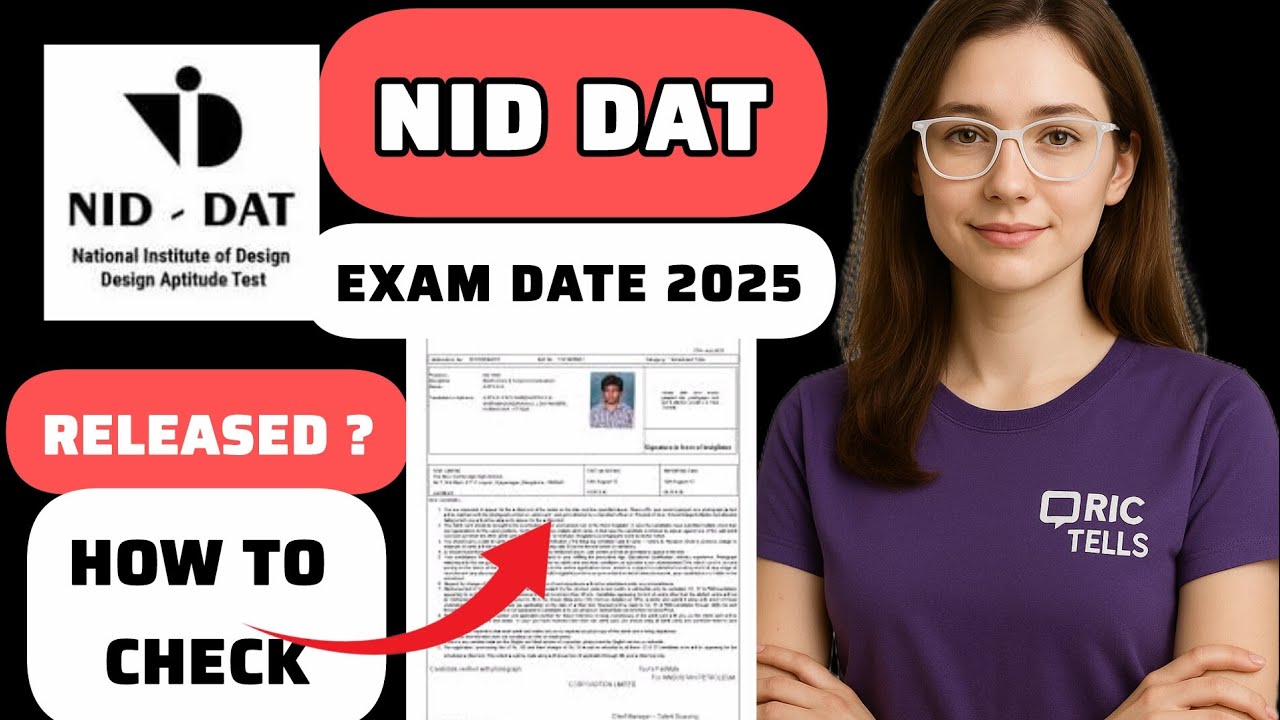 nid dat exam date 2025 | nid dat admit card 2025