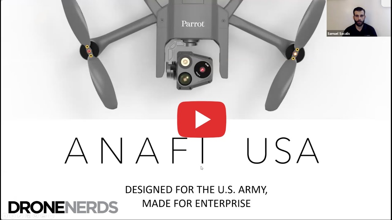 Drone Nerds Tech Talk with Parrot on the ANAFI USA