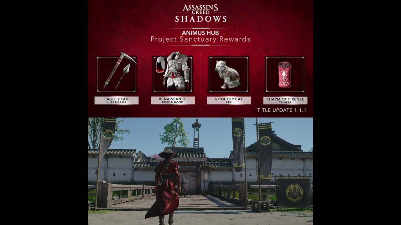 update Assassin shadows #dzgaming #gaming #letsplay #assassinscreedshadows  #shorts