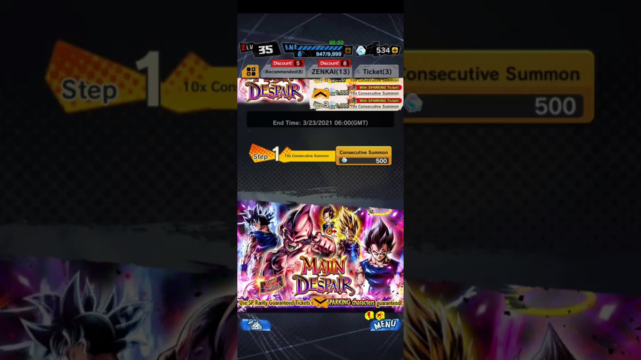 dbl pack opening
