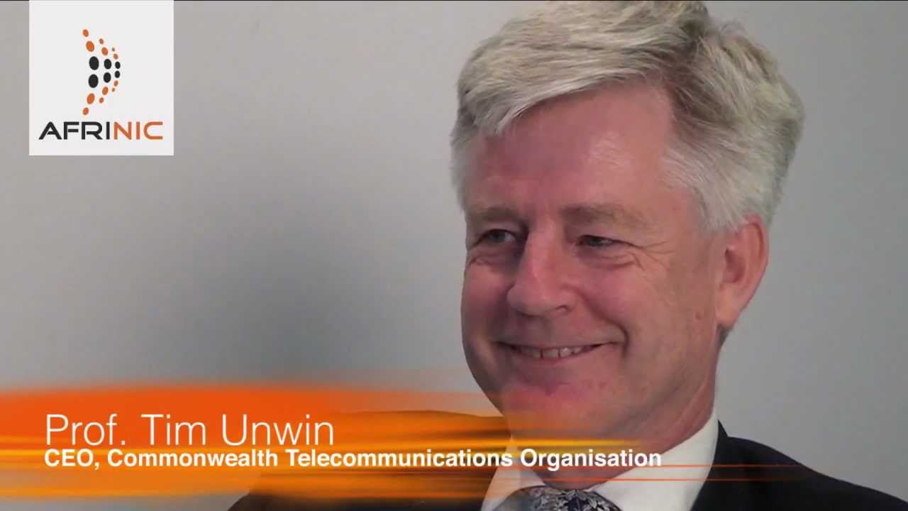 Prof. Tim Unwin - CEO of the CTO visits AFRINIC Offices