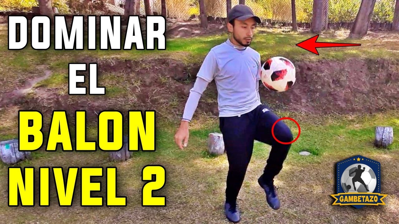️⚽️ Como APRENDER a DOMINAR el BALON de FUTBOL Paso a Paso - 3 Ejercicios Nivel 2 - Controlar Balón