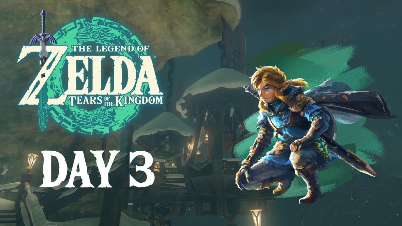 First time playing Zelda TOTK | Day 3