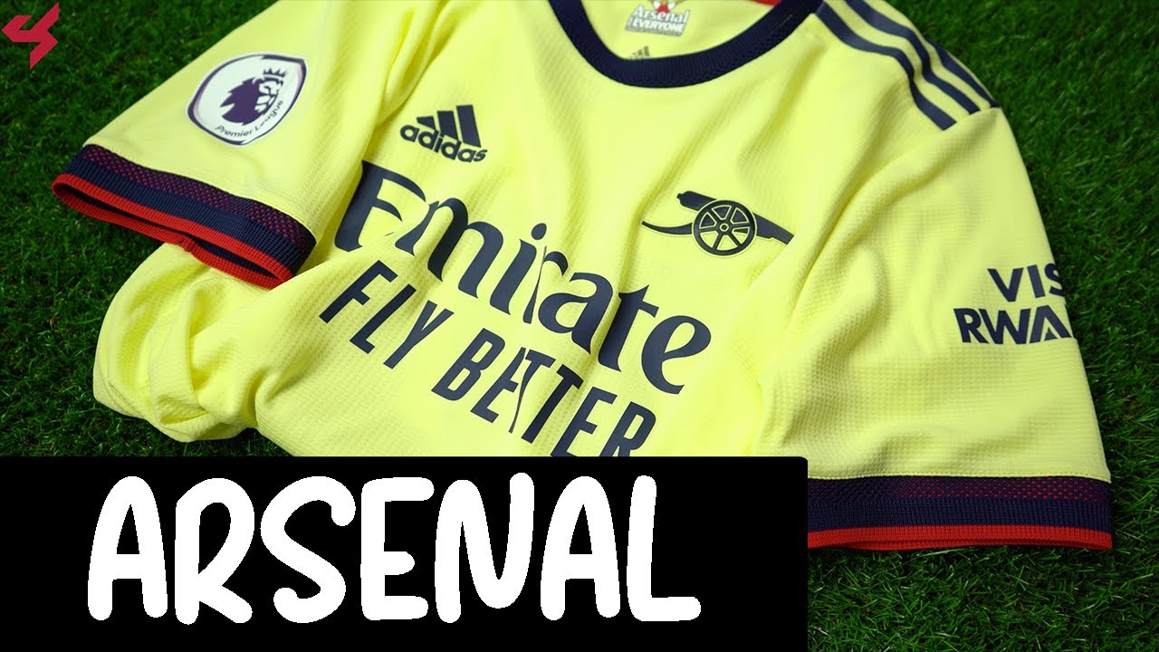 Adidas Arsenal Aubameyang 2021/22 HEAT.RDY Away Jersey Unboxing + Review