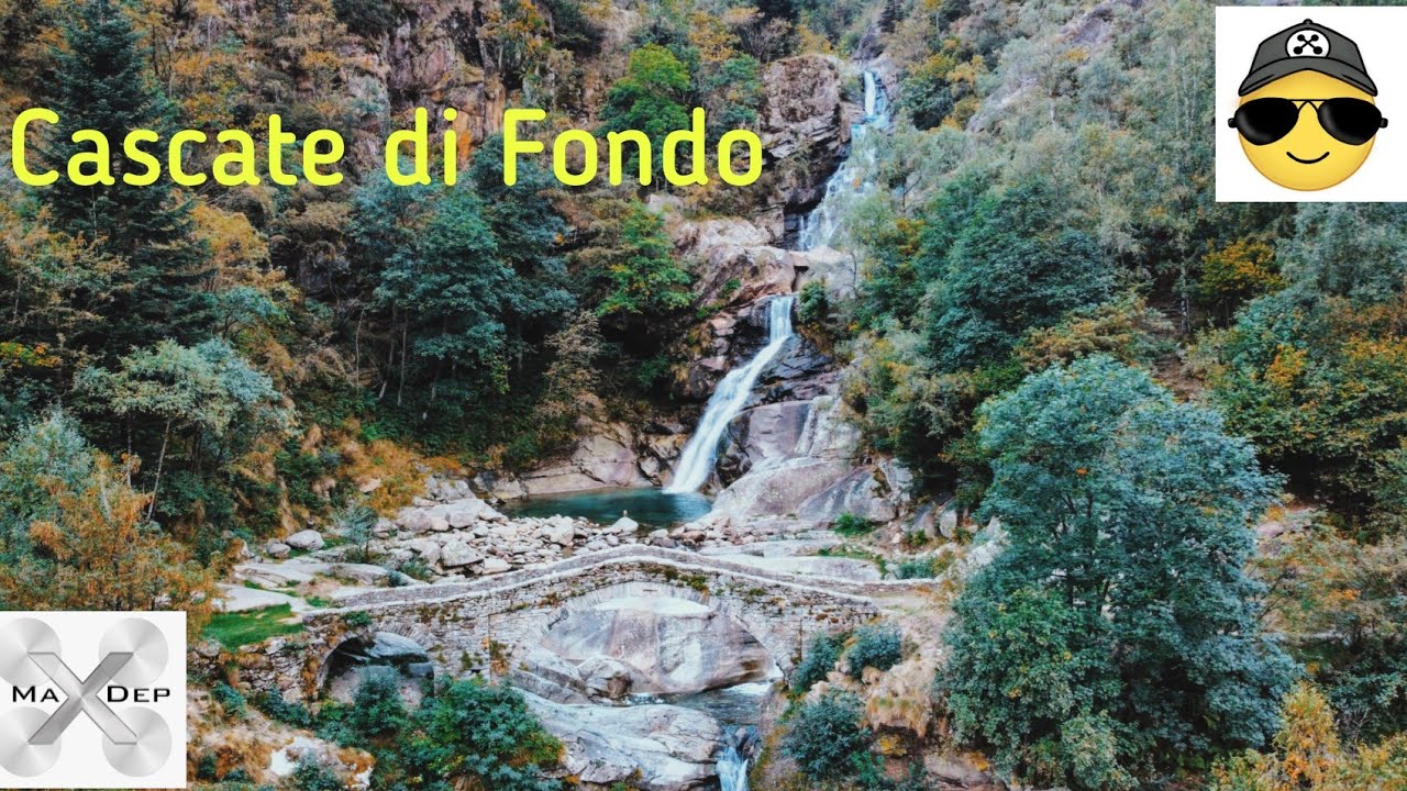 Cascate di Fondo Canavese. ESCURSIONE AEREA IN VALCHIUSELLA