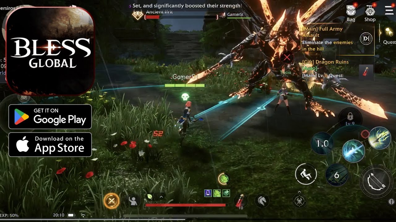 Bless Global - New MMORPG 2023 Gameplay (Android/iOS)