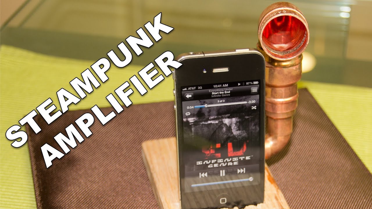Steampunk Music Amp