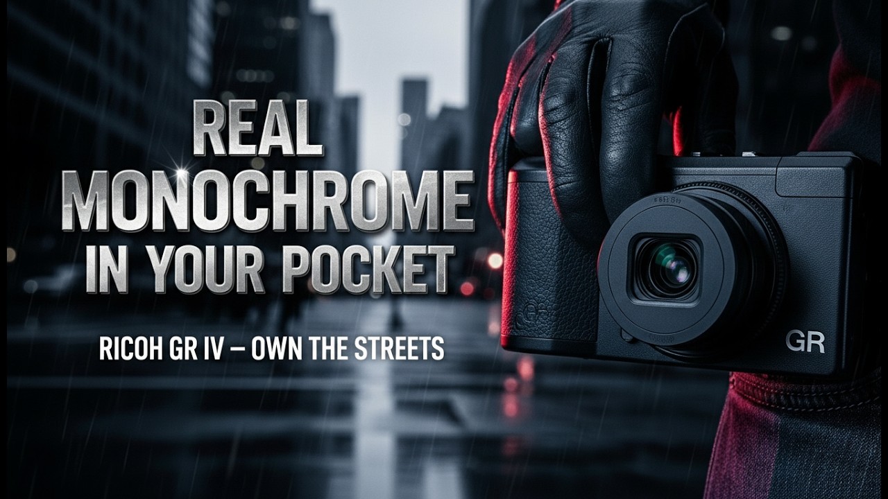 Ricoh GR IV Monochrome LEAKS: Ultimate Pocket B&W Beast Confirmed!