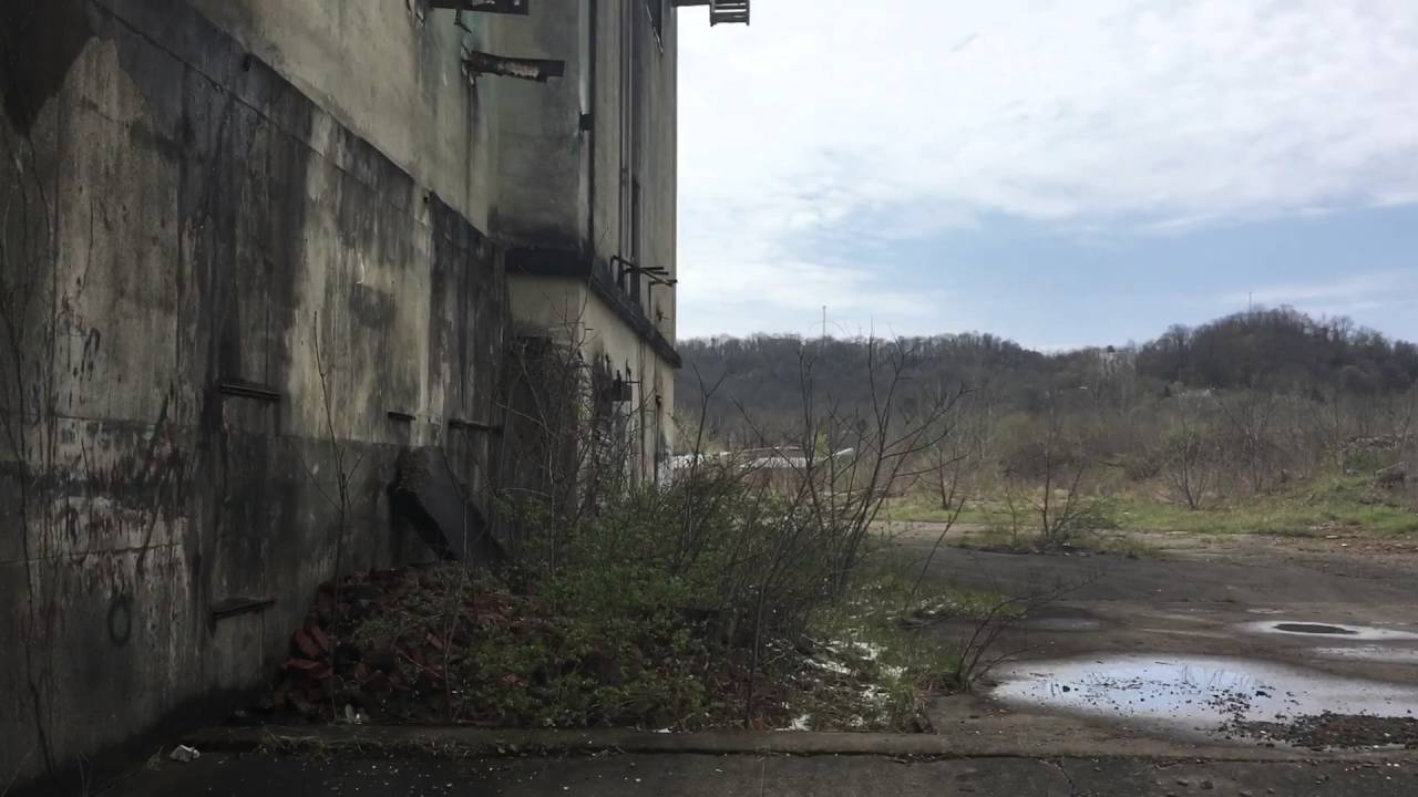 Ghost? Weird Shadow in Derelict Factory : Clarksburg, WV